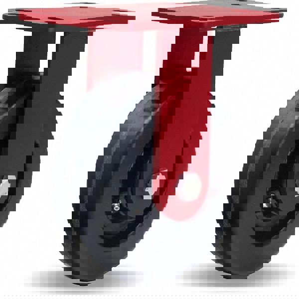 Rigid Top Plate Caster: Phenolic, 6